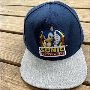 Sonic The Hedgehog Snap back cap hat